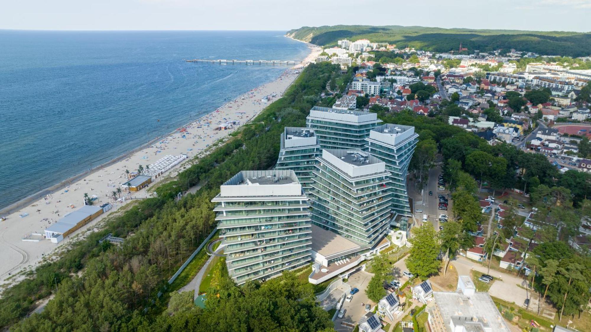 Waveview 5Th Floor Dream View Apartment Мендзиздрое Екстериор снимка